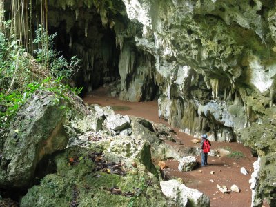 La grotte Marie-Jeanne, promesse d'aventures (photo Olivier (...)